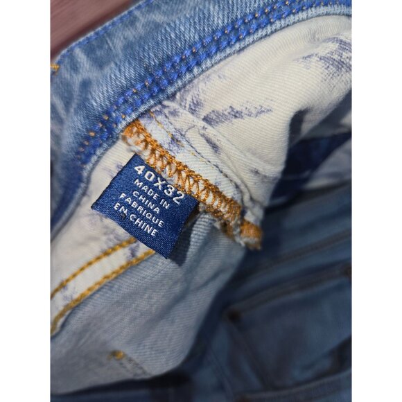 Tommy Bahama Indigo Palms Mens Jeans Size 40x32 Light Blue Denim - Picture 5 of 10